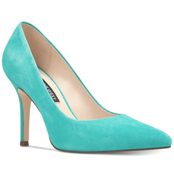 FINAL OFFER NWT Mint Green Heels Mint Green Pumps - Picture 2 of 4